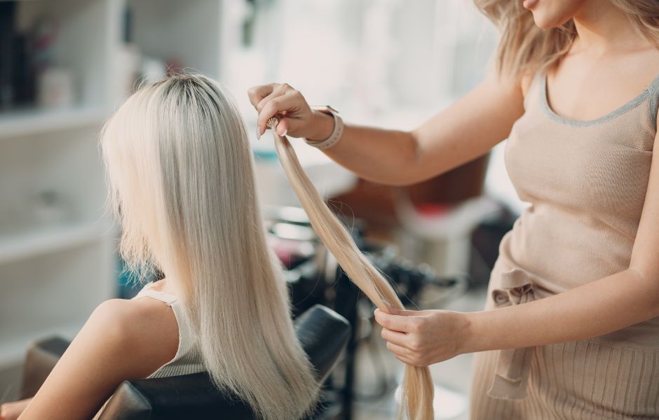 Hair Extensions at Vogue Hair Studio in Cape Coral